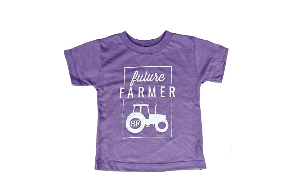 Purple Farmer Toddler Tee