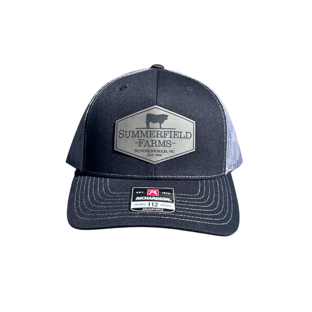 Hexagon Leather Hat