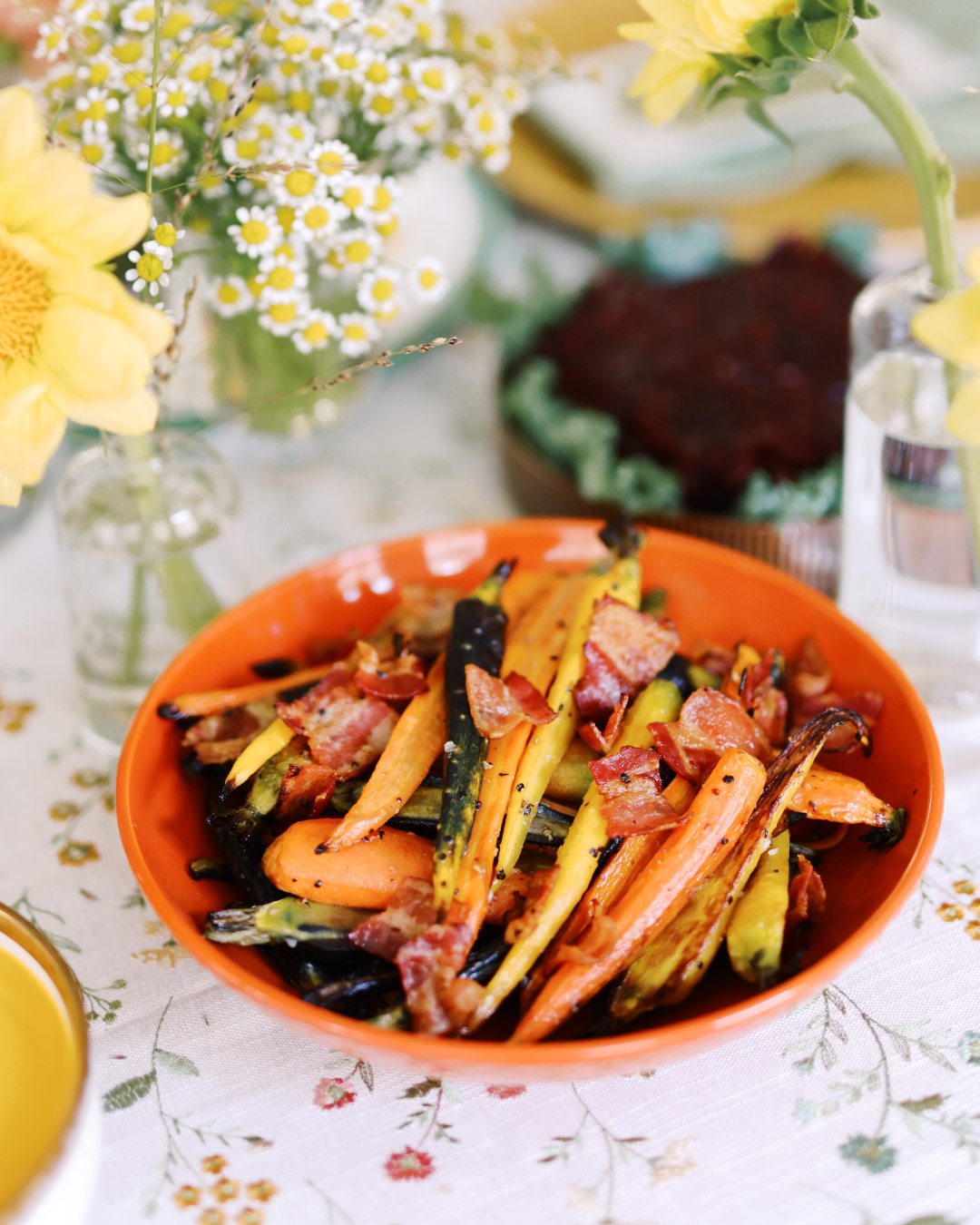 Maple Roasted Heirloom Carrots