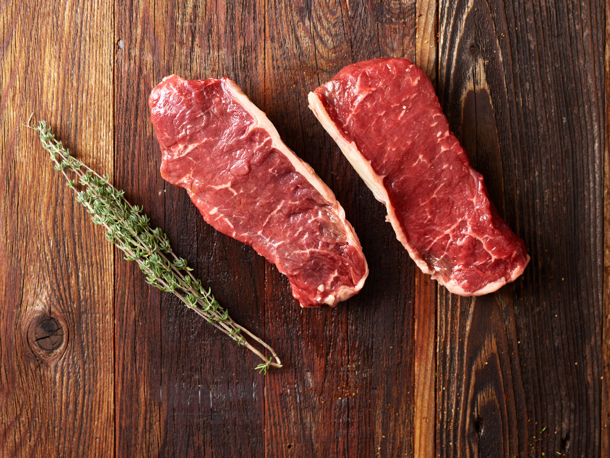 2 Steak Pack: NY Strip Steaks