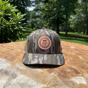 Leather Circle Hat
