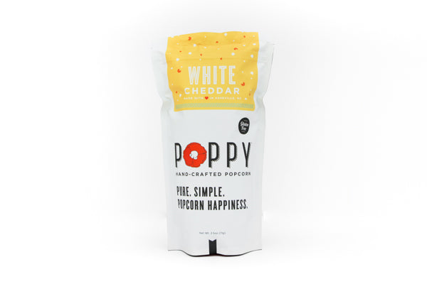 Poppy White Cheddar Popcorn