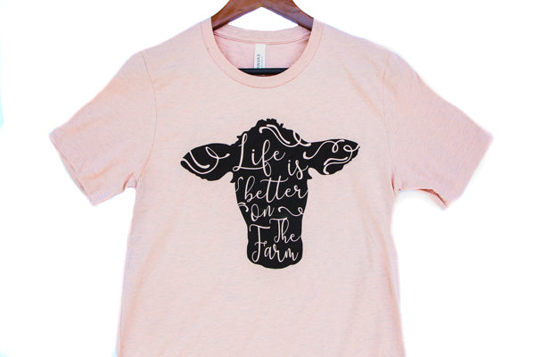 Peach Life is Better Tee