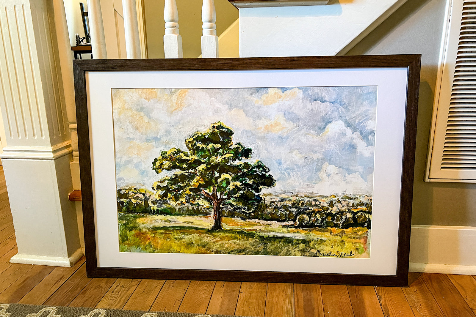 Little Tree Framed Print 24x36