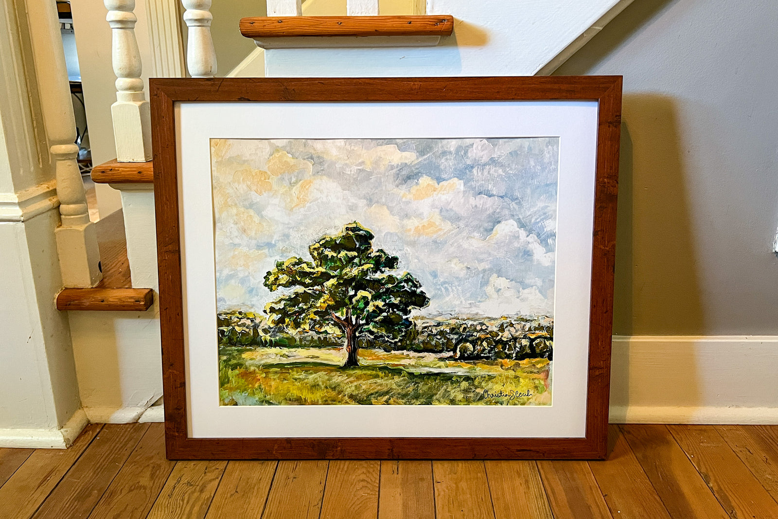 Little Tree Framed Print 20x24