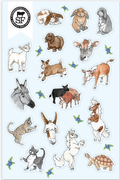 Where's the Herd? Stickers